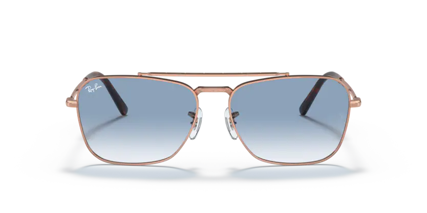 RAY BAN NEW CARAVAN -ROSE GOLD