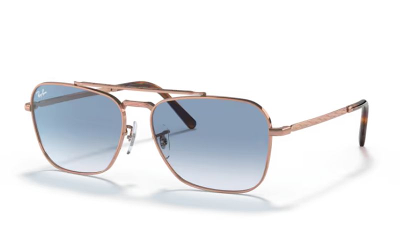 RAY BAN NEW CARAVAN -ROSE GOLD