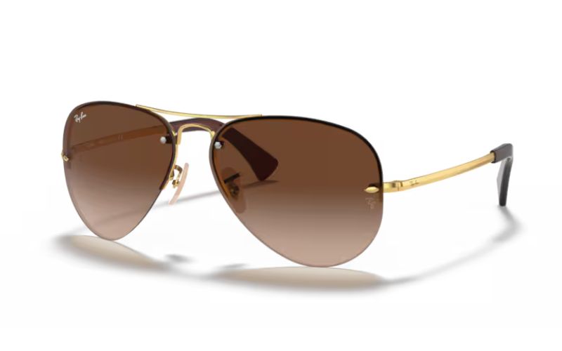 RAY BAN  SEMI RIM AVIATOR
