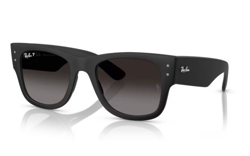 RAYBAN MEGA WAYFERER LITEFORCE MATT BLACK  POLARIZED